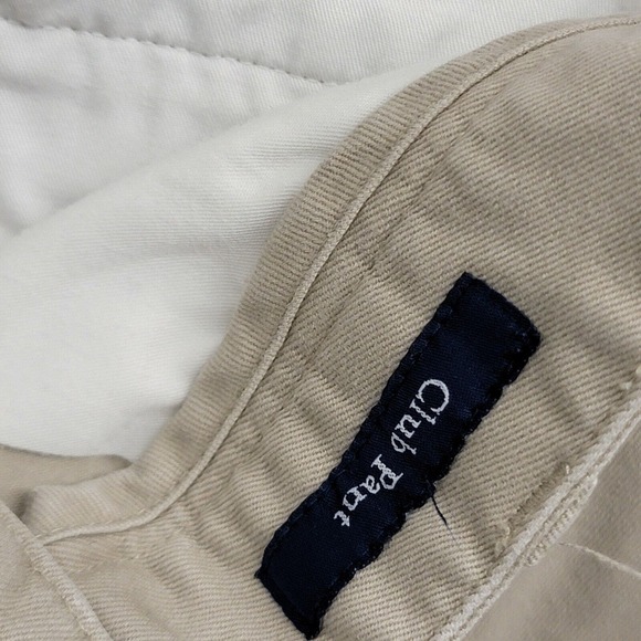 Vineyard Vines Khaki Club Pants Chino Beige Flat Front Men's Size 34x32‎ - Picture 3 of 9